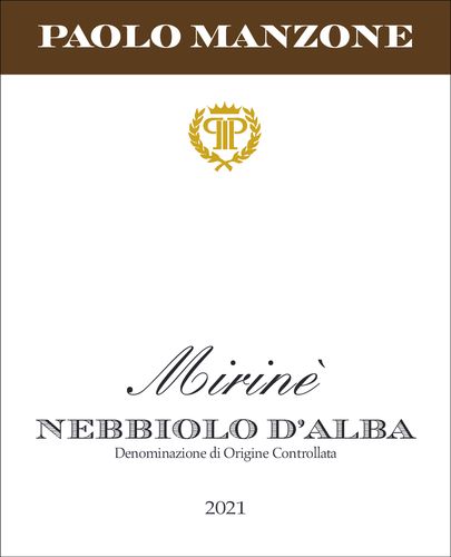 Paolo Manzone Nebbiolo d\'Alba 2021